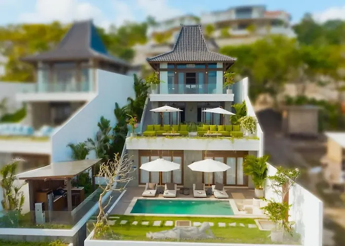 Ferienhaus Salo Panoramic View Sauna And Cold Jacuzzi Uluwatu